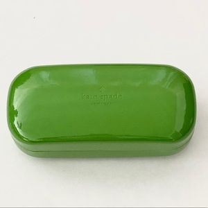 kate spade green sunglass case